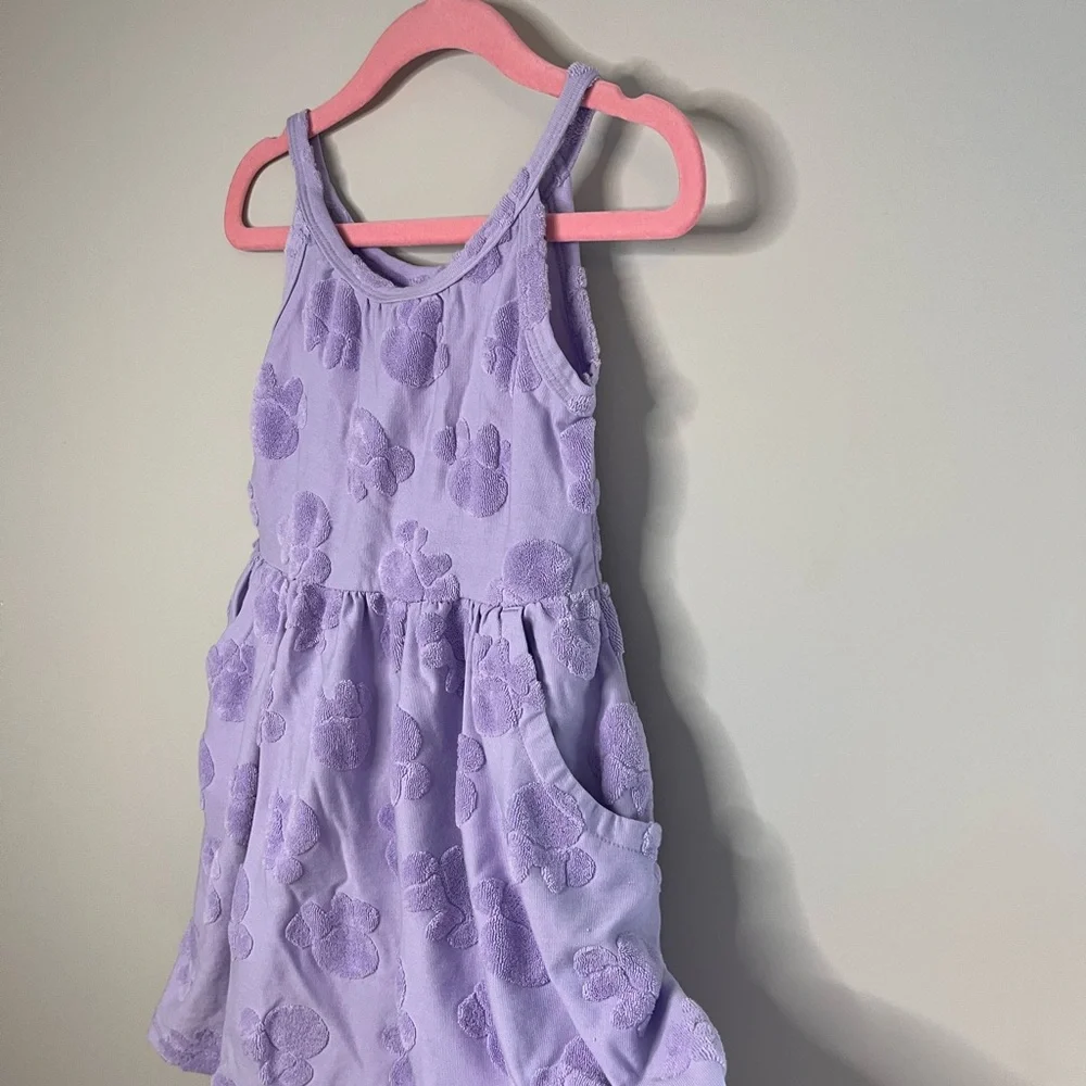 Disney Jumping Bean toddler purple cover up dress